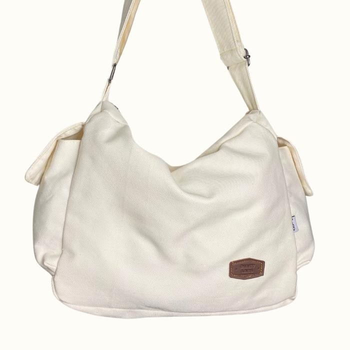 

TQ988 DiaryLabs - Slingbag Canvas Kanvas s Selempang Kisana canvas bag BERGARANSI