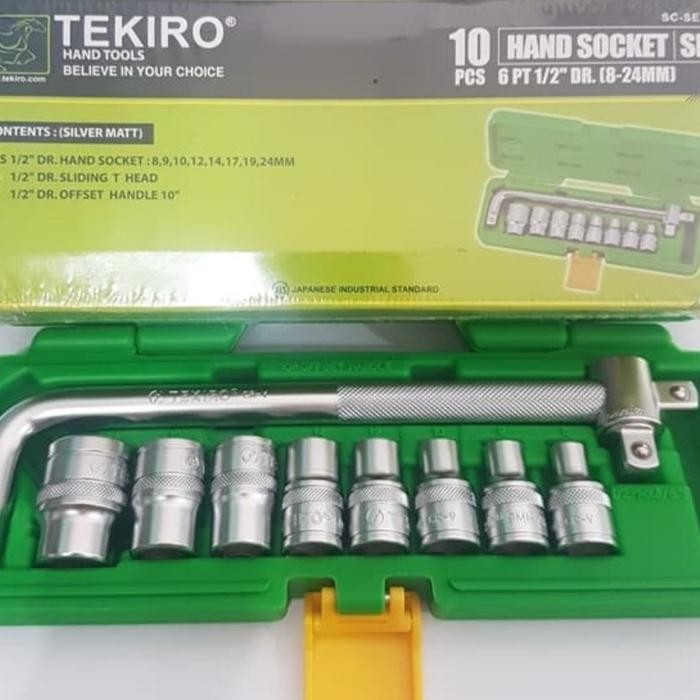 Ready kunci sock set 10pcs 8-24 tekiro