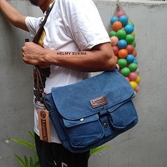 

HC246 Vintage Tas Selempang Bahu Kanvas Legums Premium 8083 Tas Import Tas Pria Tas wanita PROMO