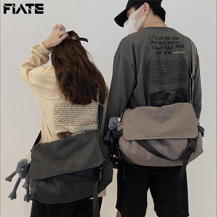

PR145 FLATE Tas Selempang Crinckle - Tas Slingbag Casual - Shoulder Bag Pria - Tas Selempang