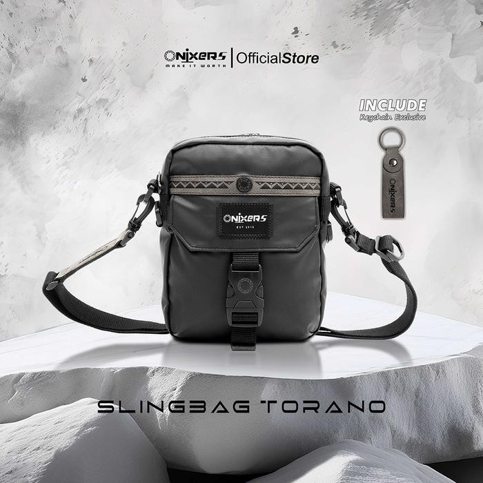 

UE194 Onixers TORANO Tas Slempang Slingbag Pria Waterproof Selempang Waistbag BIG SALE