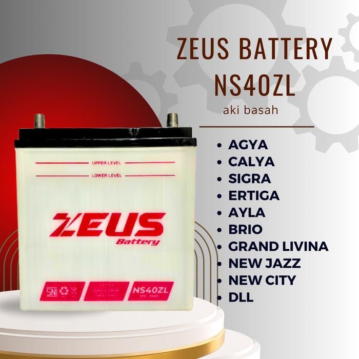 Aki Mobil Suzuki Ertiga Ns40Zl Zeus Extra Power Accu Am