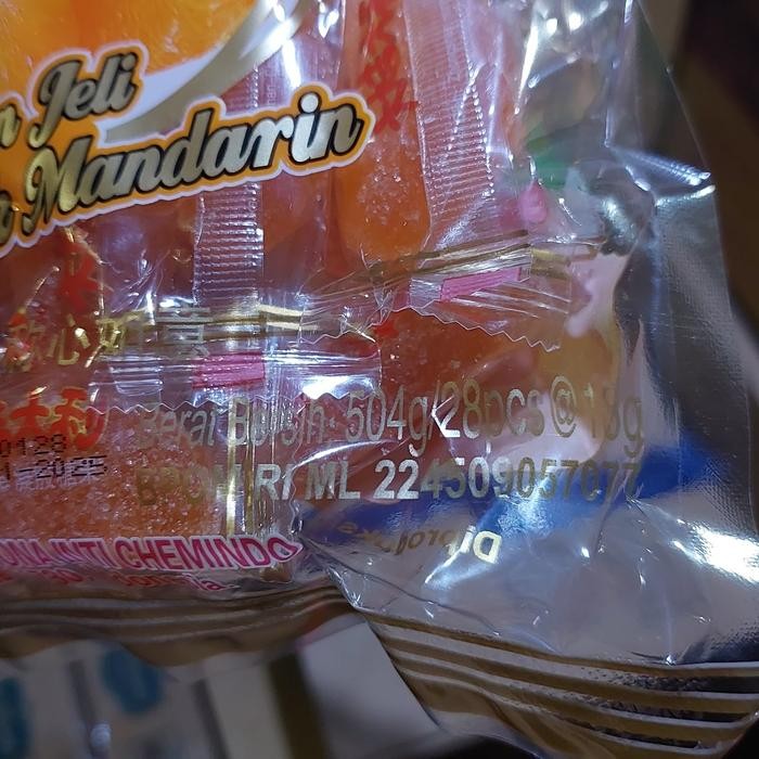 

Permen Jelly Jeruk Mandarin Chen Liang Ji Naga 500 Gram