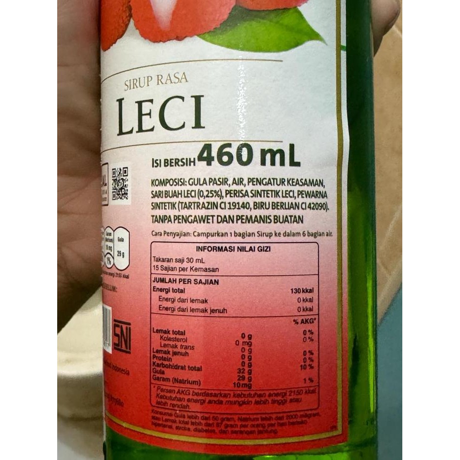 

Sirup Marjan Boudoin Rasa Leci 460 Ml