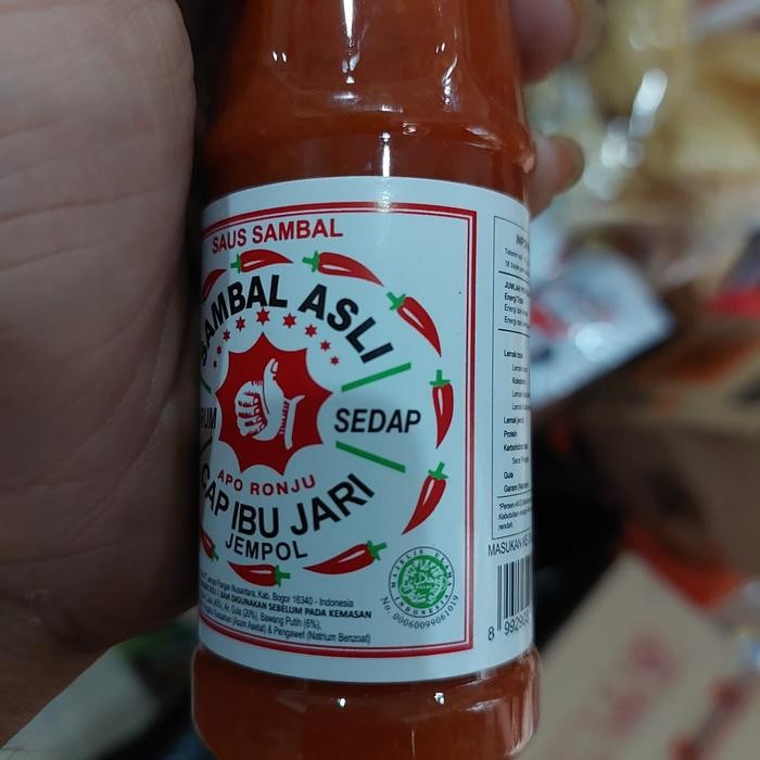 

Sambel Asli Cap Ibu Jari / Jempol 140 Ml