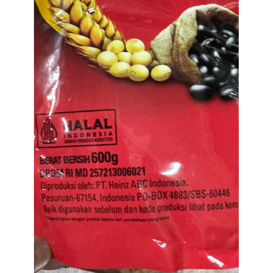 

Abc Kecap Manis Refill 600 Gram