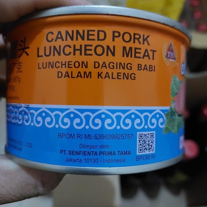 

1 Dus Isi 24 Kaleng Ham Maling Tts / Pork Luncheon Meat 397 Gram