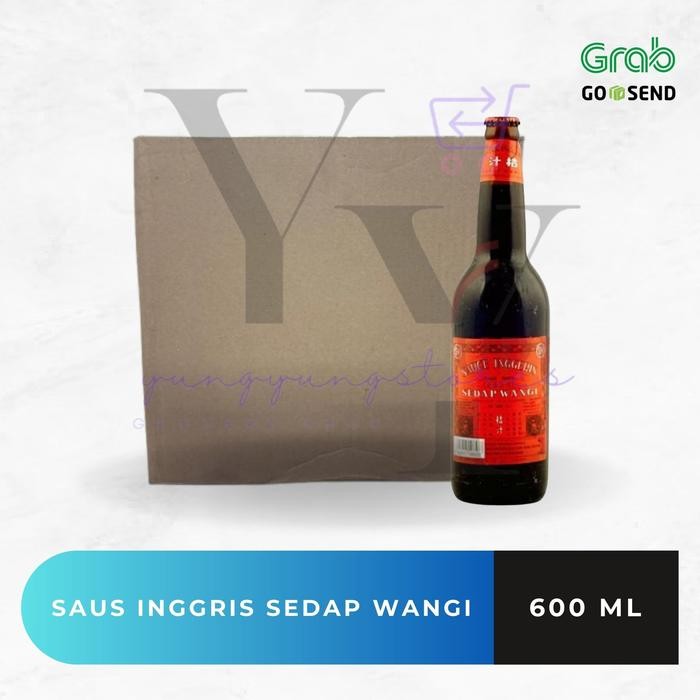 

1 Dus Isi 12 Botol Saus / Sauce Inggris Sedap Wangi 600 Ml