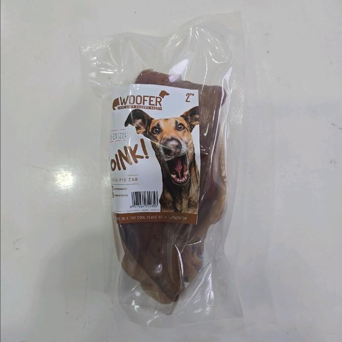 WOOFER/ OINK/ PIG EAR/ DOG TREATS