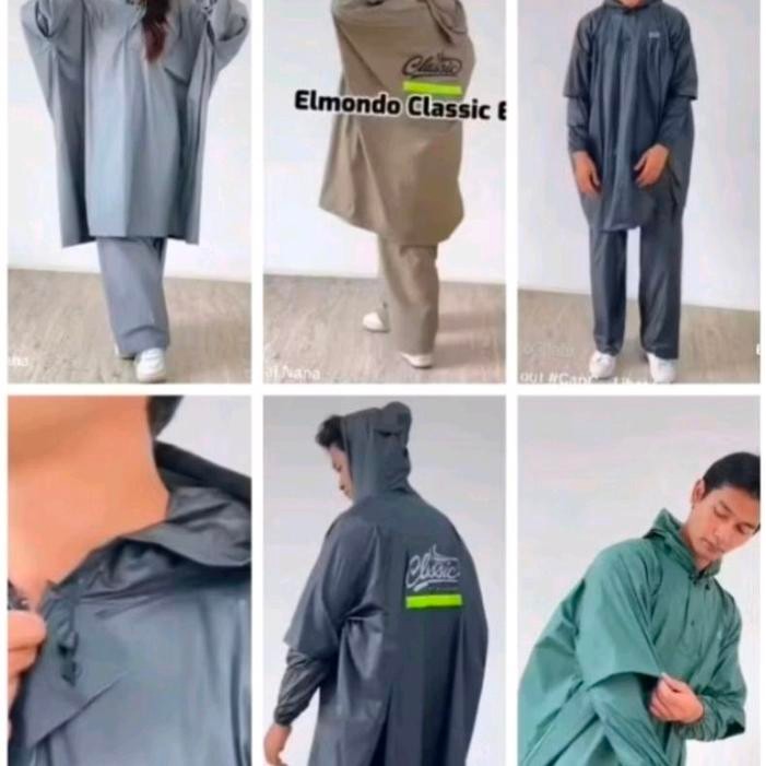 Jas Hujan Dewasa Elmondo Jumbo -Gratisongkir