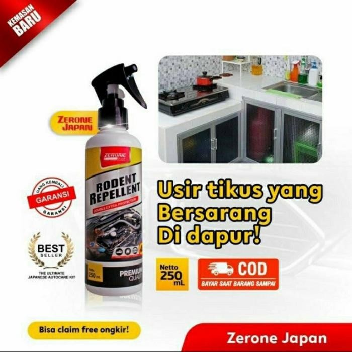 ZERONE RODENT REPELLENT PENGUSIR TIKUS DALAM MESIN MOBIL ZERONE JAPAN