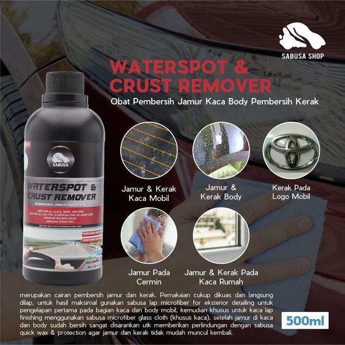 OBAT PEMBERSIH JAMUR KERAK BODY KACA MOBIL KAMAR MANDI SHOWER STAINLES