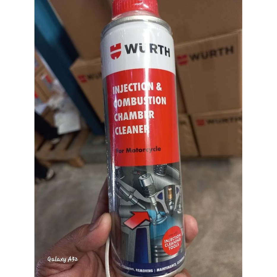 WURTH INJECTION & COMBUSTION CHAMBER CLEANER (300ML) PEMBERSIH RUANG BAKAR MESIN