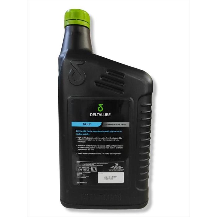 OLI MESIN MOBIL BENSIN DAILY DELTALUBE 757 PREMIUM 10W-40 1 LITER