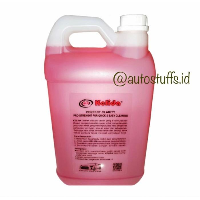 OBAT JAMUR KACA MOBIL KELIDA/ SUPER PEMBERSIH KACA/PEMBERSIH KACA 5L