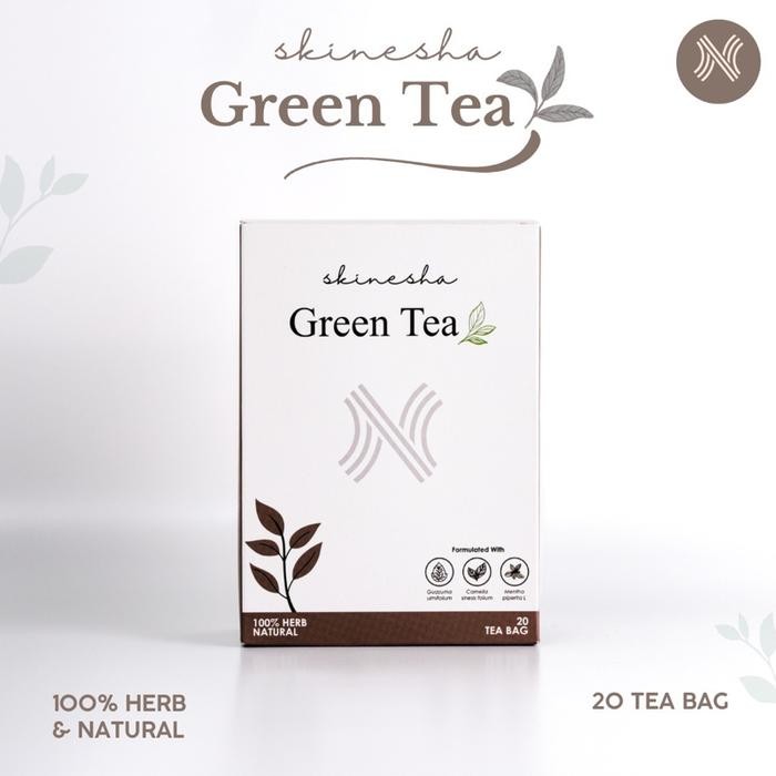 

Lecy.store2 SKINESHA - Teh Hijau ( isi 20 pack ) - GreenTea Herbal green tea