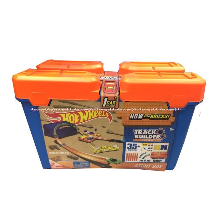 Hotwheels Stunt Box Mainan Mobil Hotwil Hot Wheel Track Builder