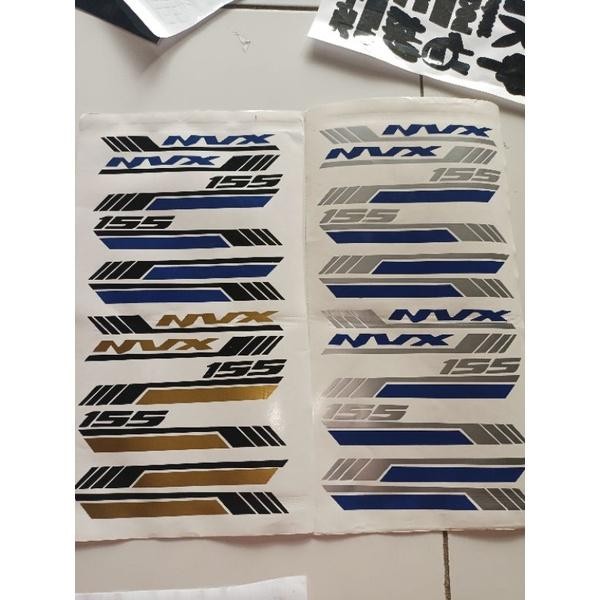 (Allthebest) V3 Cutting Striping Nmax New Design 2023 stiker nmax new simpel