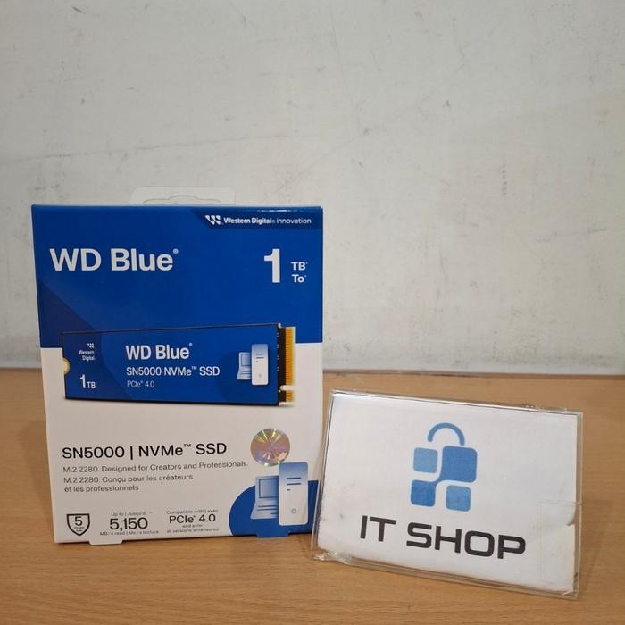 WD Blue SN5000 NVMe 4.0 SSD - 1TB Surgabelanja