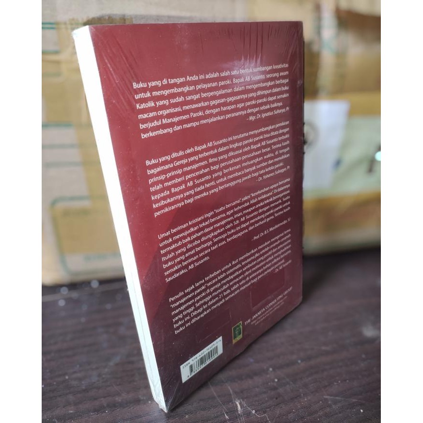 

SALE !!! BUKU MANAJEMEN PAROKI EDISI 2 READYY