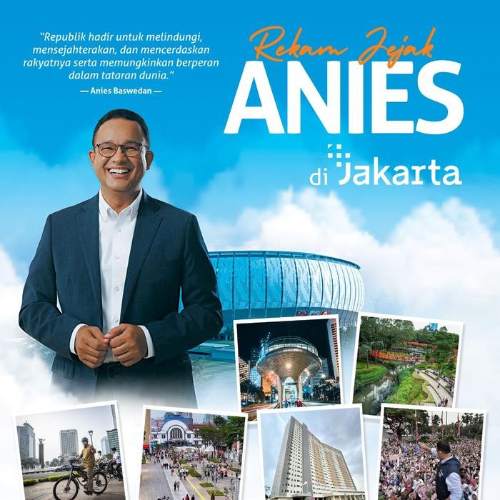 

SALE !!! BUKU REKAM JEJAK ANIES DI JAKARTA KAUTSAR READYY