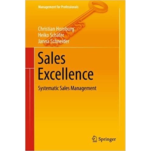 

SALE !!! SALES EXCELLENCE: SYSTEMATIC SALES MANAGEMENT READYY
