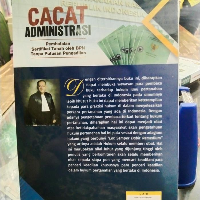 

SALE !!! CACAT ADMINISTRASI PEMBATALAN SERTIFIKAT TANAH OLEH BPN ROMI SIHOMBING READYY