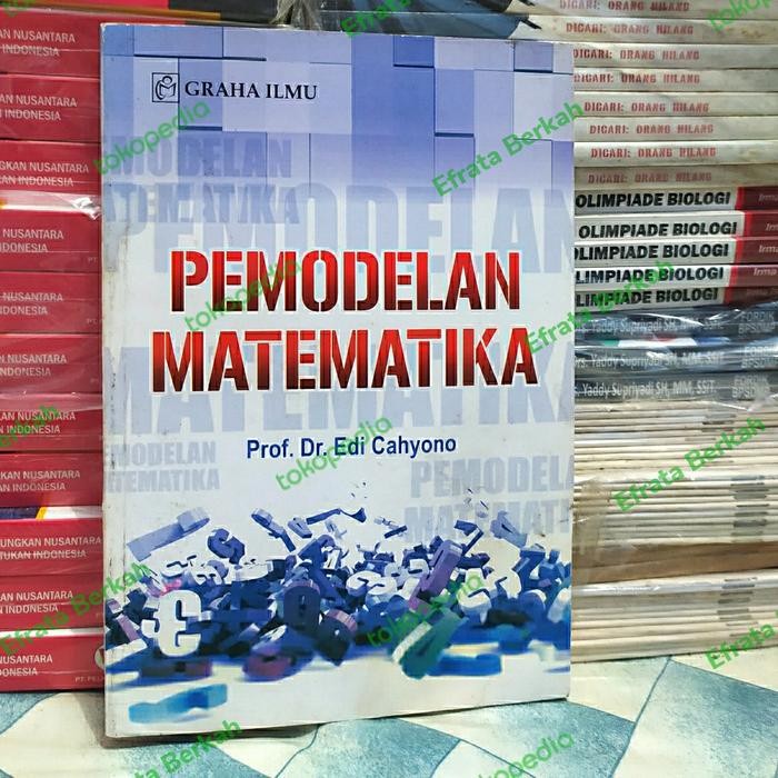 

SALE !!! PEMODELAN MATEMATIKA PROF.DR.EDI CAHYONO ORIGINAL READYY