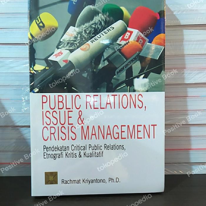 

SALE !!! PUBLIC RELATIONS ISSUE DAN CRISIS MANAGEMENT RACHMAT KRIYANTONO ORI READYY