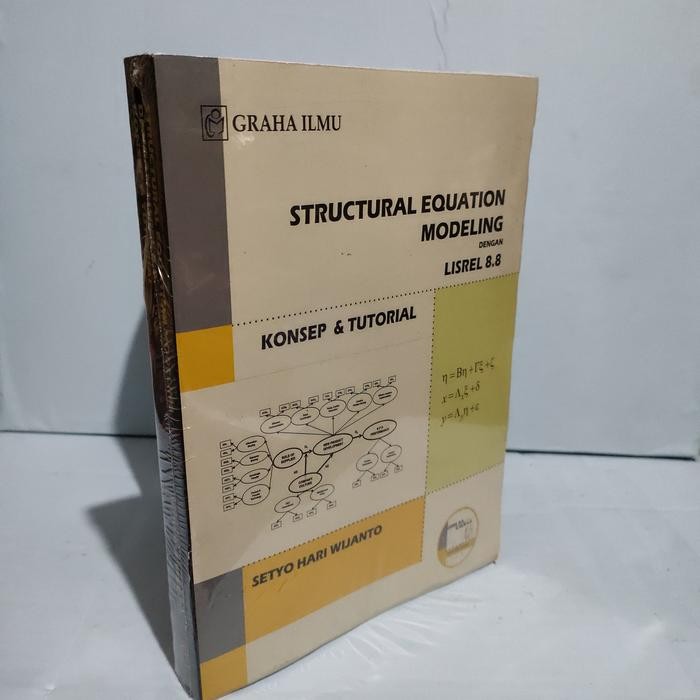 

SALE !!! BUKU STRUCTURAL EQUATION MODELING DENGAN LISREL 8.8 READYY