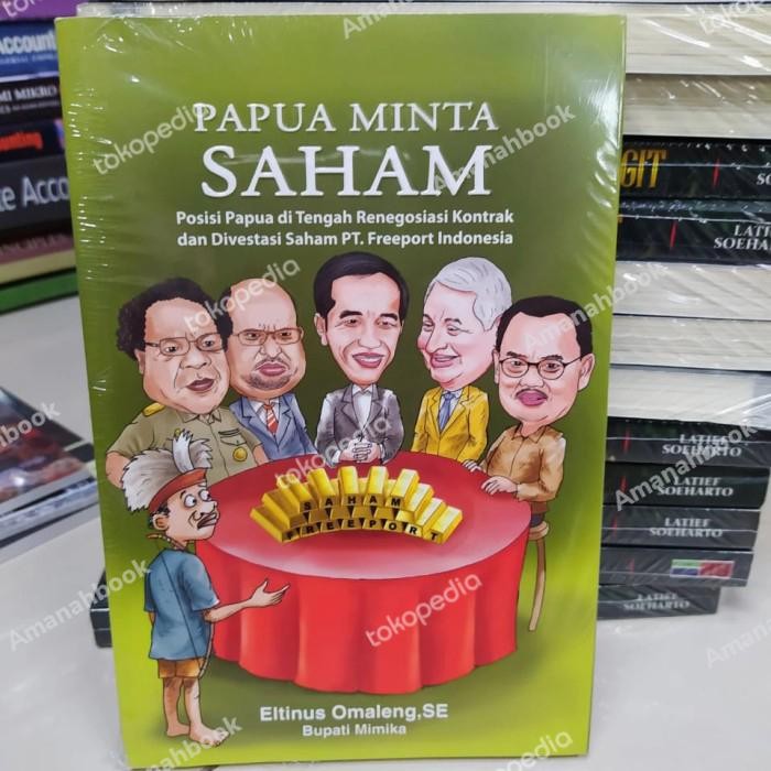 

SALE !!! PAPUA MINTA SAHAM - RENEGOSIASI KONTRAK & DIVESTASI SAHAM PT FREEPORT READYY