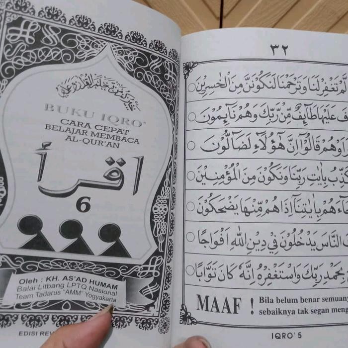 

SALE !!! PAKET 15 PC IQRO BENDEL BESAR CD JILID 1 SD 6 DALAM SATU BUKU BOOKS READYY