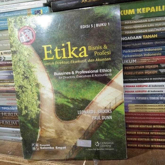 

SALE !!! ETIKA BISNIS DAN PROFESI LEONARD BROOKS ED 5 BUKU 1 READYY