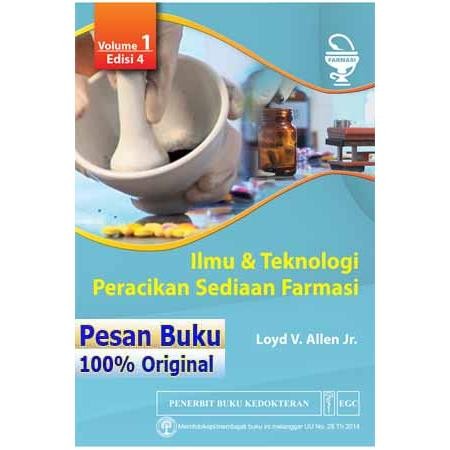 

SALE !!! BUKU ILMU & TEKNOLOGI PERACIKAN SEDIAAN FARMASI VOL. 1 EDISI 4 READYY