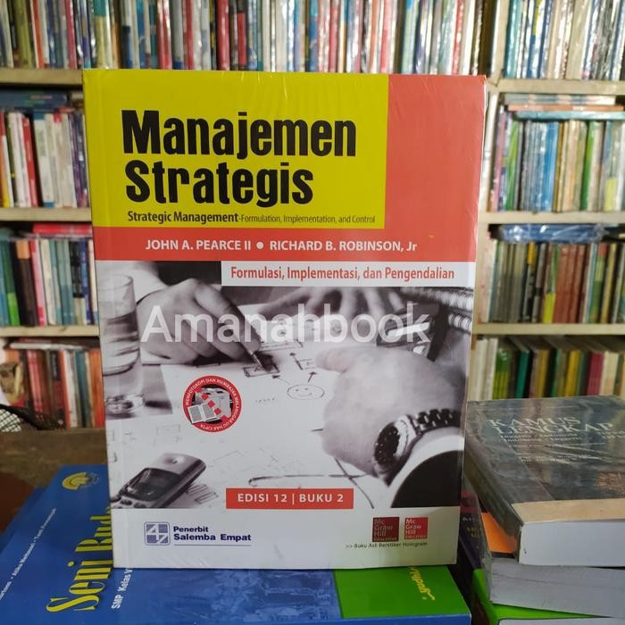 

SALE !!! BUKU MANAJEMEN STRATEGIS JILID 2 EDISI 12 ORIGINAL - JOHN PEARCE READYY