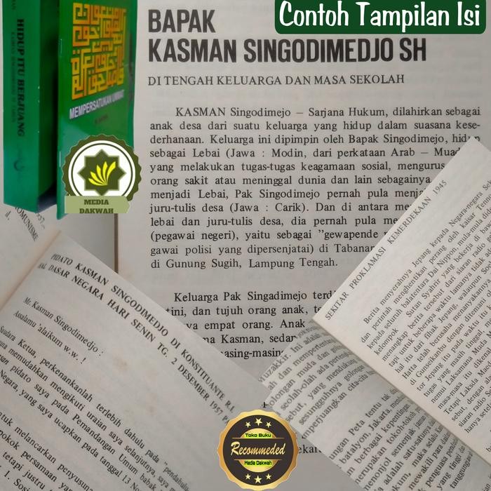 

SALE !!! BUKU HIDUP ITU BERJUANG BIOGRAFI KASMAN SINGODIMEDJO 75 TAHUN READYY
