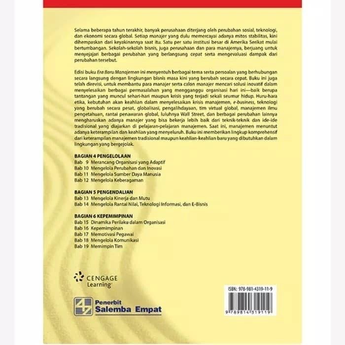 

SALE !!! ERA BARU MANAJEMEN EDISI 9 BUKU 2 RICHARD L DAFT SALEMBA EMPAT READYY