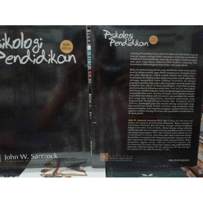 

SALE !!! BUKU PSIKOLOGI PENDIDIKAN JOHN W. SANTROCK READYY