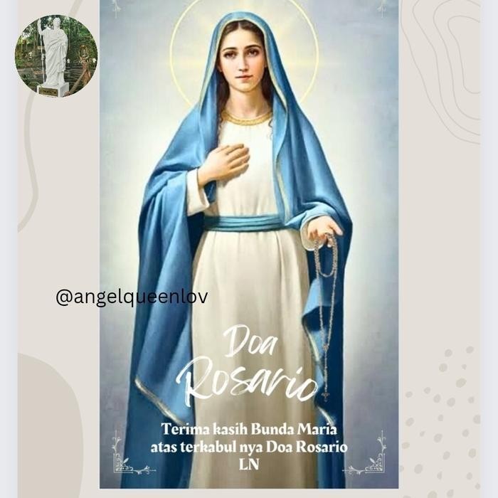 

SALE !!! LEMBAR ROSARIO CUSTOM EDITING PENAMBAHAN TULISAN 100 LEMBAR READYY