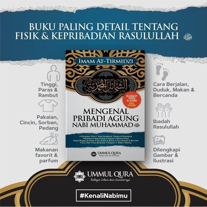 

SALE !!! SYAMAIL MUHAMMADIYAH, BUKU MENGENAL PRIBADI AGUNG NABI MUHAMMAD SAW READYY