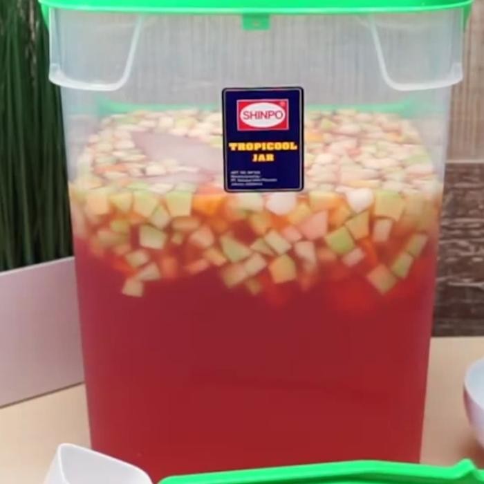 Aquarium Es Buah / Tempat Es Buah Gayung Tropicool Jar Shinpo