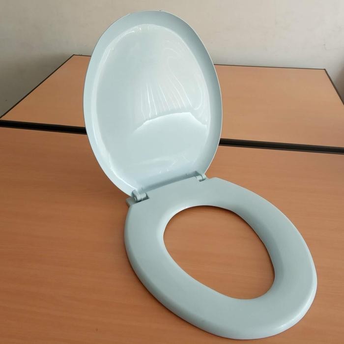 Tutup Closet Duduk Universal Toilet All Merk Biru Toto,Amstad,Ina Dll