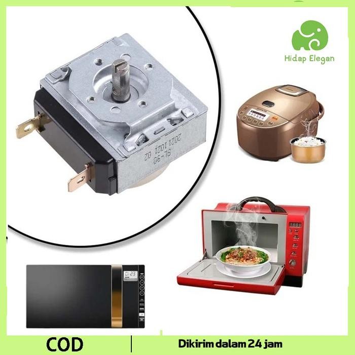 Timer Switch Delay Time Switch Oven Kirin 30 / 60 Menit Untuk Microwave Listrik Electrik Timer Oven