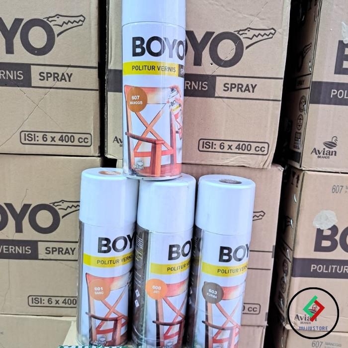 AVIAN BOYO POLITUR SPRAY POLITUR SEMPROT POLITUR BOYO SEMPROT 400CC