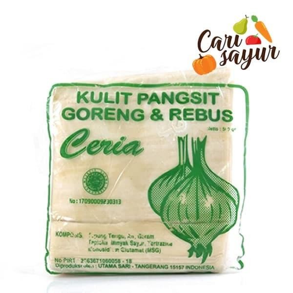 

CARI SAYUR - Kulit Pangsit Pack [30 lembar/pack]