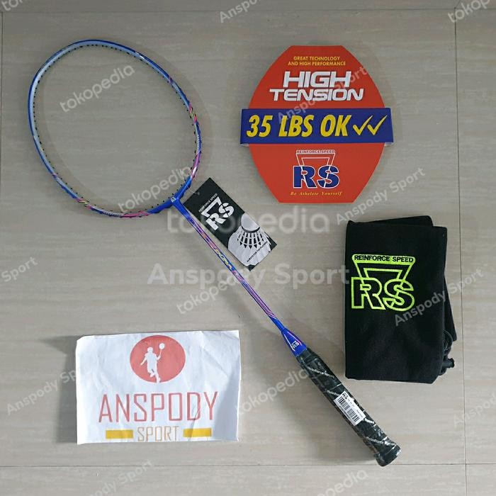Raket Badminton Rs Dura 35T New Best Quality 100% Original