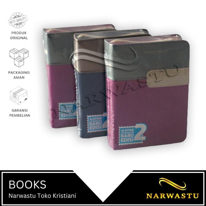 

NARWASTU - Alkitab Three Color (Alkitab Kecil)