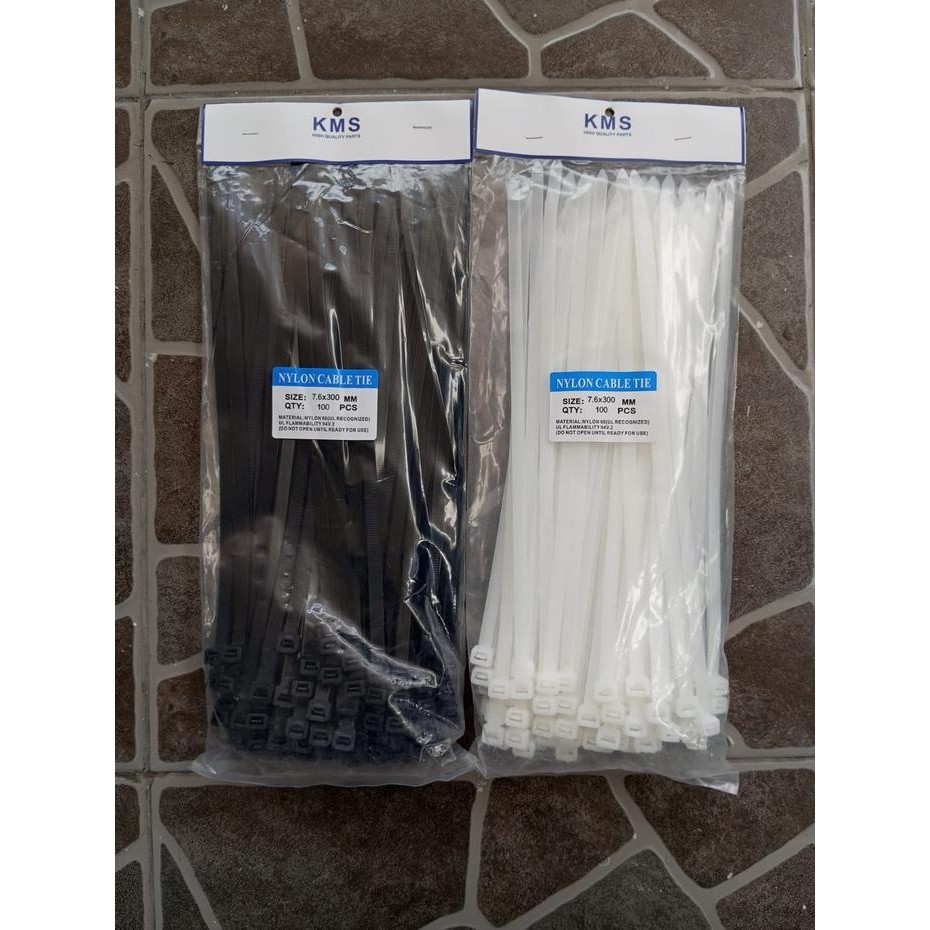 

Cable Ties / Kabel Ties / Kabel Tis Kms 30Cm 300 X 7,6 High Quality