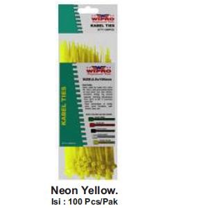 

Kabel Ties Neon Yellow Size 4.8 X 400 Wipro