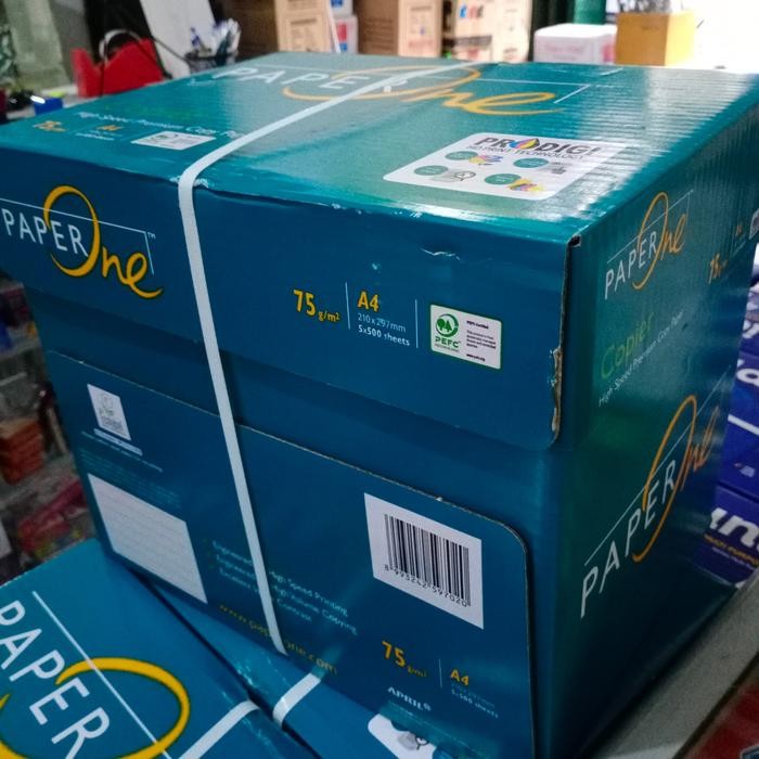

kertas A4 75 gram merek paperone